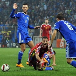 Bosnia Berimbang dengan Belgia 1-1