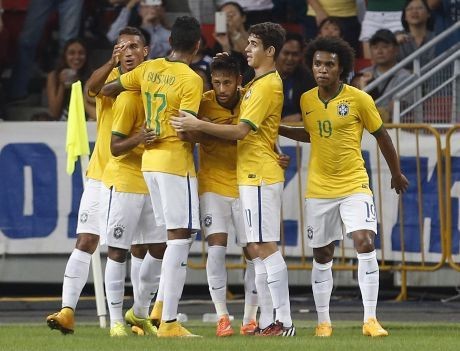 Neymar Borong Gol, Brasil Bekuk Jepang 4-0