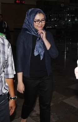 9 Jam Diperiksa KPK, Anak Atut Dicecar Soal Aset