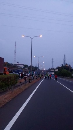 Pengusaha Tol Keberatan dengan Aksi Blokir Sopir Truk