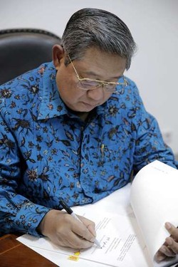 Presiden SBY Gelar Pertemuan dengan Pimpinan DPR, MPR, DPD Malam Nanti