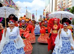Meriahnya Jakarnaval 2014, Keajaiban Topeng Nusantara!