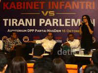 Diskusi Publik Kabinet Infantri vs Tirani Parlemen