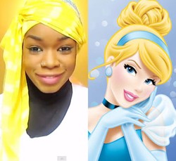 Tampil Mirip Putri Disney dengan Tutorial Hijab Ala Cinderella