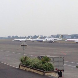 Penampakan Jet-jet Pribadi di Bandara Halim