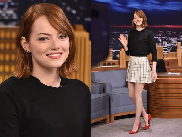 Keindahan Kaki Emma Stone