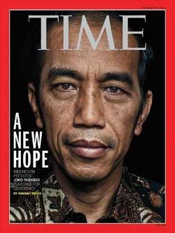 Ssst! Banyak yang Berburu Majalah TIME Bersampul Jokowi
