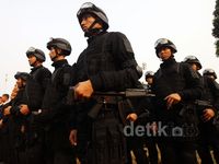 Apel Pasukan Pengamanan Pelantikan Presiden