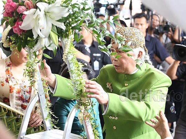 Prosesi Bleketepe Jelang Siraman Nagita Slavina