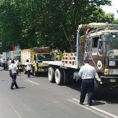 Pascakecelakaan di Gresik, Polres dan Dishub Tertibkan Truk
