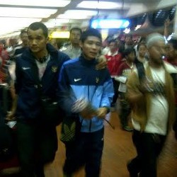 Tiba di Tanah Air, Timnas U-19 Tetap Disambut Suporter