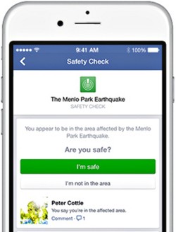 Safety Check, Alarm Facebook Saat Bencana Melanda