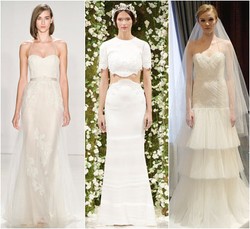 5 Tren Gaun Pengantin 2015: Crop Top dan Aksen Backless
