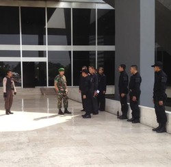 Pangdam Jaya Cek Persiapan Gladi Bersih Pelantikan Jokowi-JK di Gedung MPR