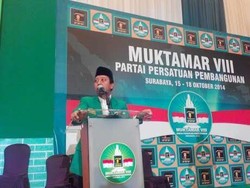 Romi Cs Sampaikan Hasil Muktamar PPP dan Dukung Penuh Jokowi-JK