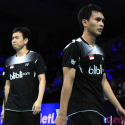 Hendra/Ahsan Terhenti di Perempatfinal
