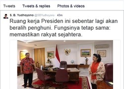 Menjelang Sambut Jokowi, Presiden SBY Cek Kesiapan Istana