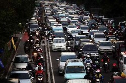 Saat Pelantikan Jokowi, Lalin Arah DPR Dimasukkan ke Tol Dalam Kota