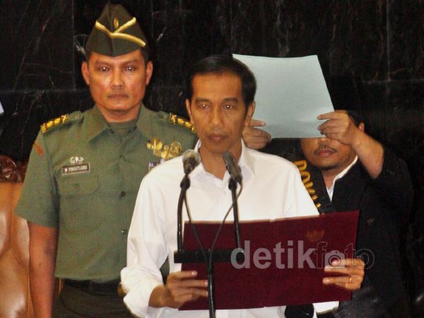 Jokowi-JK Ikuti Gladi Resik Pelantikan Presiden