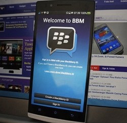 BBM Bisa Kirim Sekali Pesan Hangus