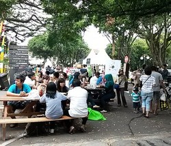 Festival Kuliner Keuken di Balaikota Bandung Bersih dari Sampah