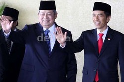 SBY dan Bu Ani Makan Siang Bersama Menteri KIB II di Kemensetneg