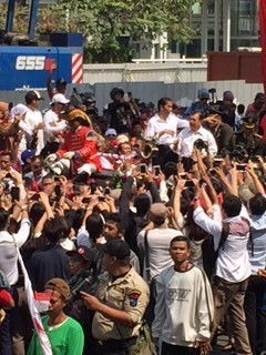 Dipulangkan Sekolah Lebih Awal, Pelajar Turut Ramaikan Syukuran Rakyat