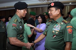 Jadi Danpaspampres, Andika Perkasa Naik Pangkat Jadi Mayjen