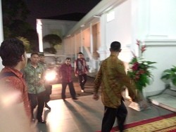JK Temui Jokowi di Istana Merdeka