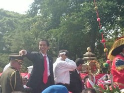 Selangkah Sebelum Masuk Istana, Presiden Jokowi ke Rakyat: Terima Kasih...