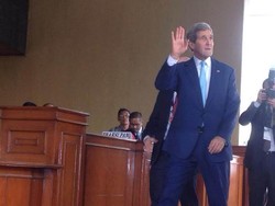 Menlu John Kerry Tiba di DPR Hadiri Pelantikan Jokowi-JK