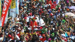 Polisi Soal Pawai Rakyat: Apresiasi Masyarakat Luar Biasa, Tidak Ada Gangguan