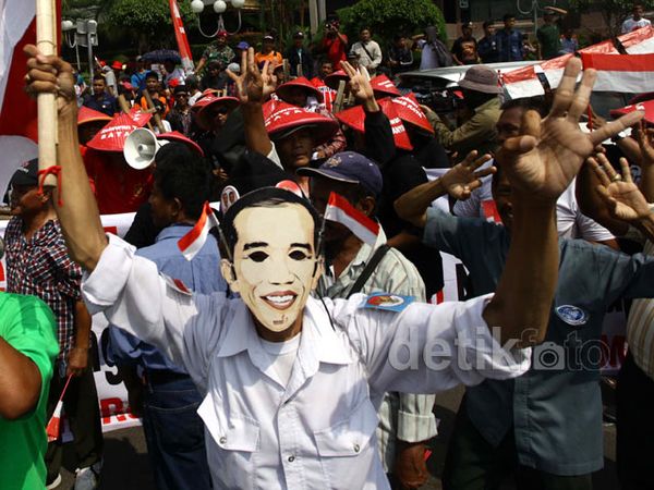 Peserta Syukuran Rakyat Padati Bundaran HI