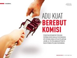 Adu Kuat Berebut Komisi