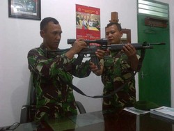 Senjata Laras Panjang Titipan Terduga Teroris Ditemukan Anggota TNI AD