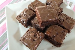 Resep Kue: Nutella Fudge Brownies