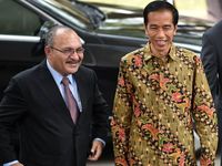 Jokowi Terima Kunjungan PM Papua Nugini