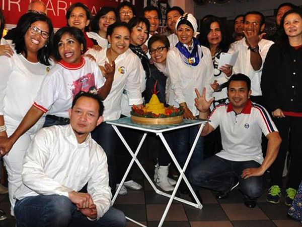 Syukuran Pelantikan Jokowi-JK di Den Haag