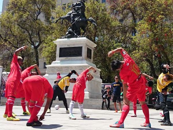 Hari nan Cerah Timnas HWC Indonesia di Santiago