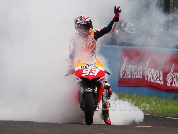 Marquez Geber CBR 150R di Sentul