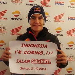 Ada Marquez dan Pedrosa, Sirkuit Sentul Jadi Lautan Merah Putih