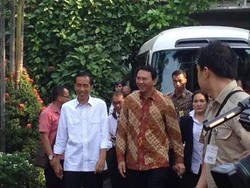 Diantar Ahok dari Taman Suropati ke Istana, Jokowi: Ini Budaya Kita