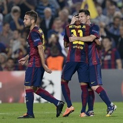 Enrique Sanjung Performa Barca di Babak I