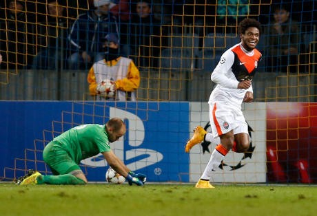 Luiz Adriano Lima Gol, Shakhtar Hancurkan BATE 7-0