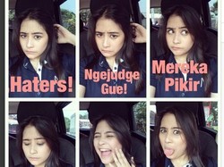 Kisah Prilly Latuconsina Dijambak Hater Saat Naik Motor
