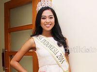 Senyum Manis Maria Rahajeng, Miss Indonesia 2014