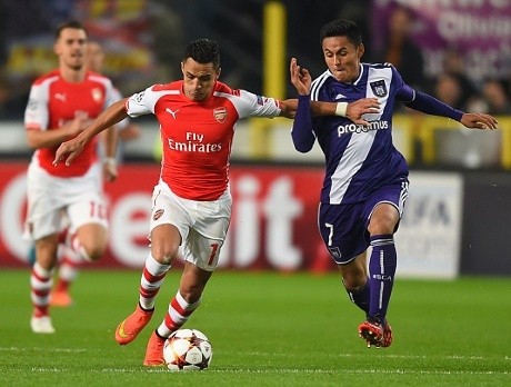 Comeback, Arsenal Tundukkan Anderlecht Lewat Dua Gol di Dua Menit Terakhir