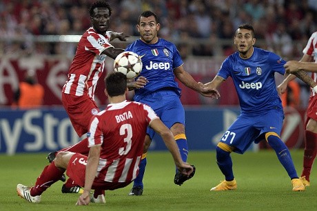 Juve Kalah Tipis 0-1 dari Olympiakos