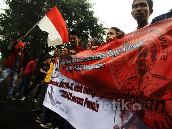 Mahasiswa Minta Jokowi Jalankan Konsep Trisakti