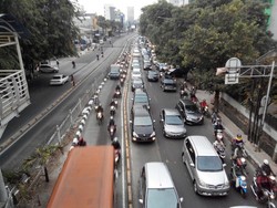 Jelang Malam Sabtu, Sejumlah Titik di Jakarta Selatan Macet Parah